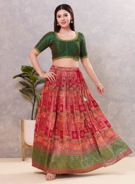 Bottle Green Minimalist Zari Blouse