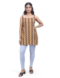 Desi India Women's Zigzag Print Kurta