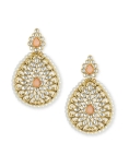 Party Wear Stone Work Earrings 