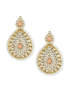 Party Wear Stone Work Earrings 