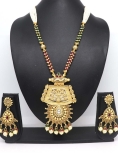 Multicolor Pure Brass with Rajwadi Polish Necklace
