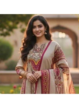 Elegant Printed Salwar Set