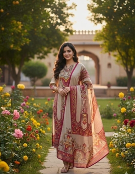 Elegant Printed Salwar Set