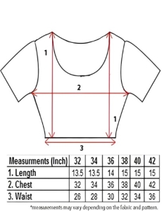 Gold Net Floral Embroidered Blouse