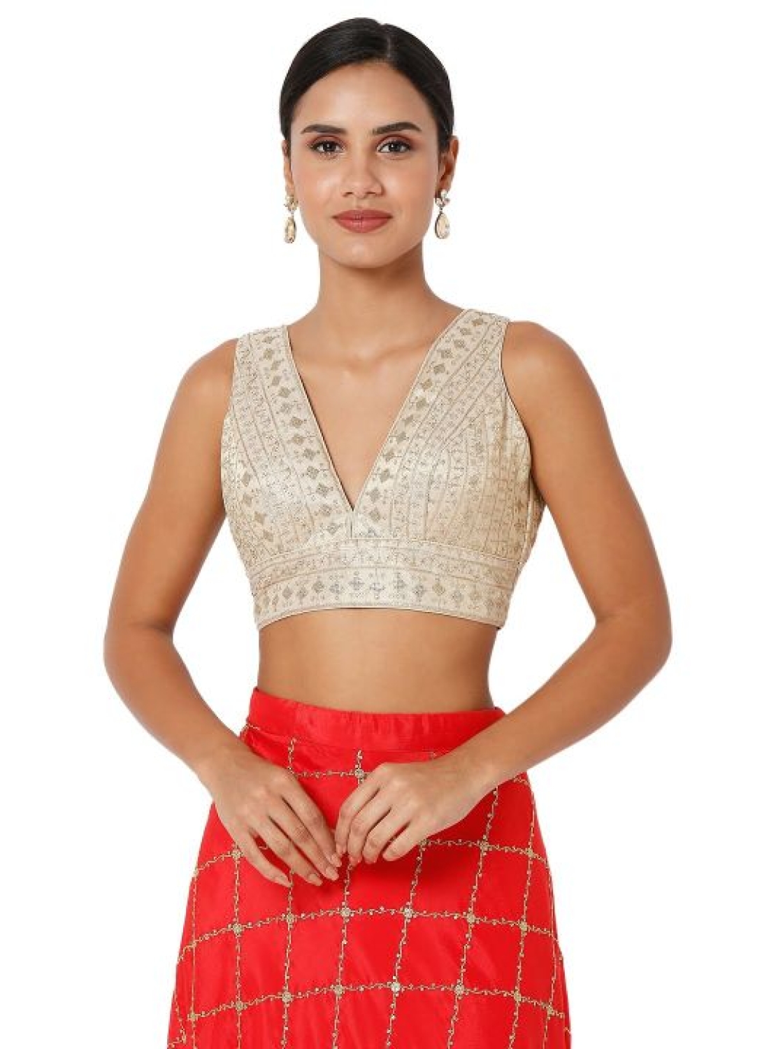 LIGHT-GOLD BLOUSE